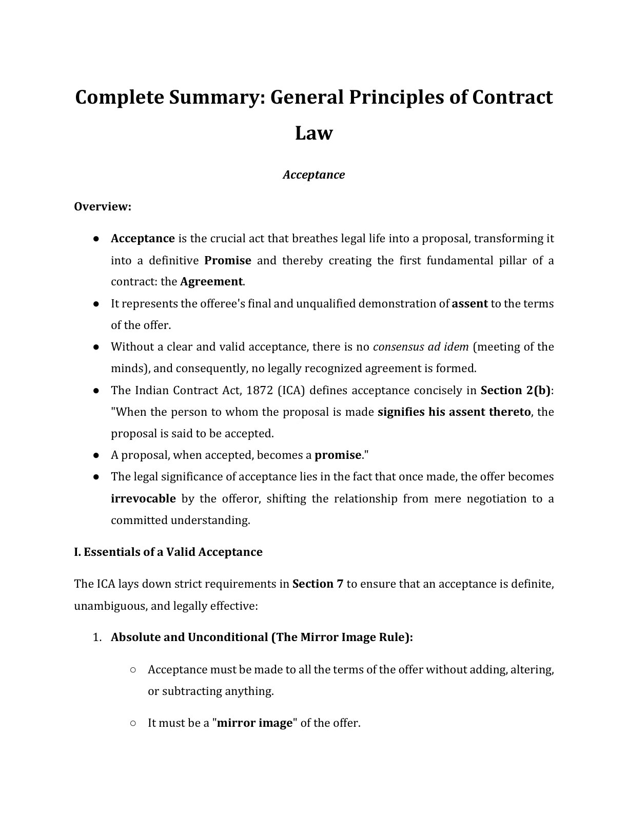 Preview of Acceptance Notes