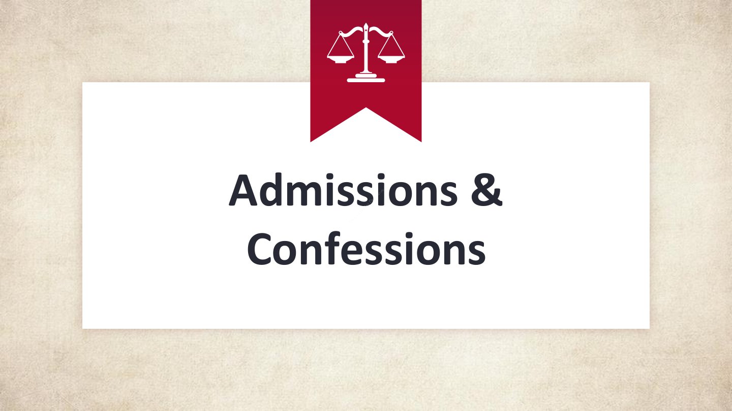 Preview of Admissions  Confessions Notes
