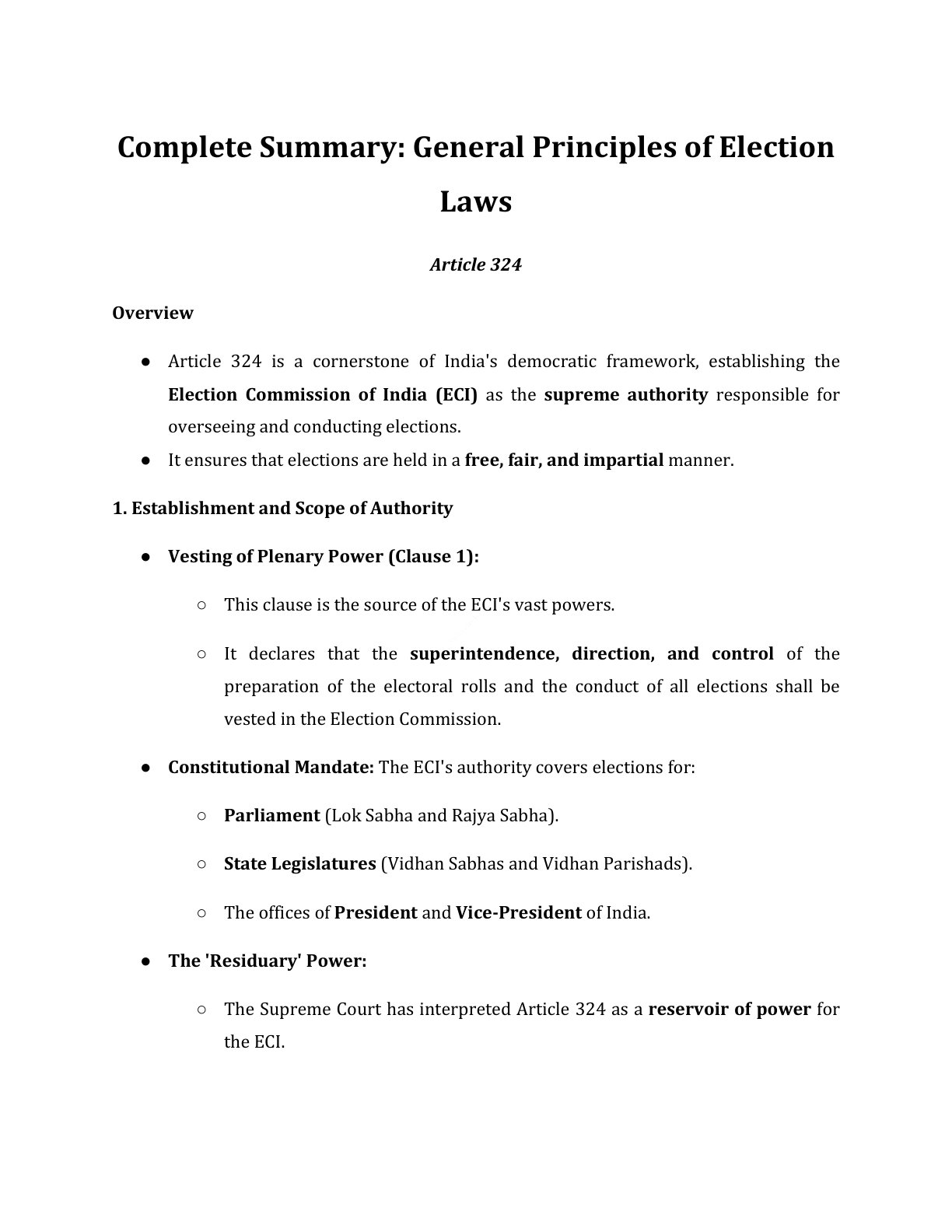 Preview of Article - Part 324 Notes