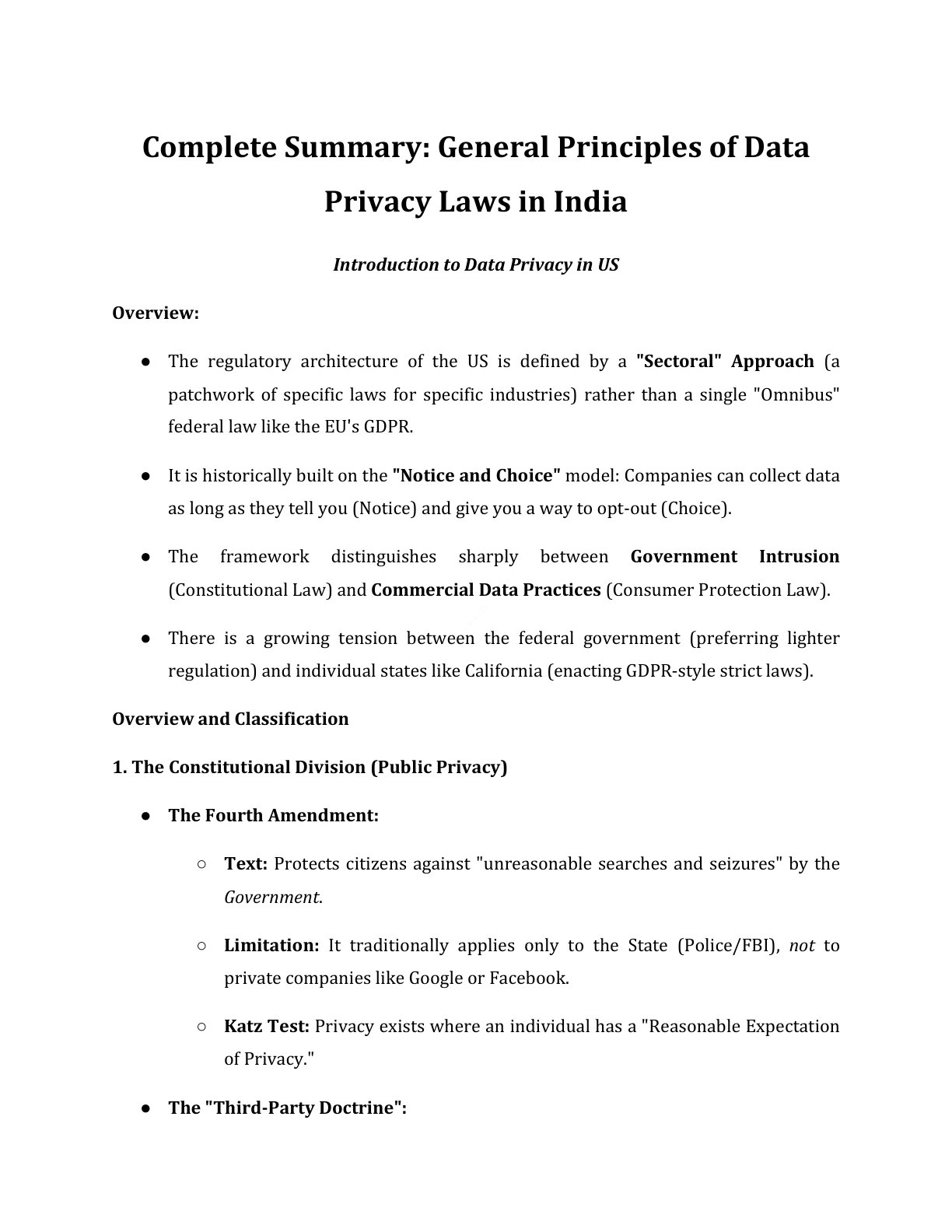 Preview of Data Privacy - Introduction To The Data Privacy In Us