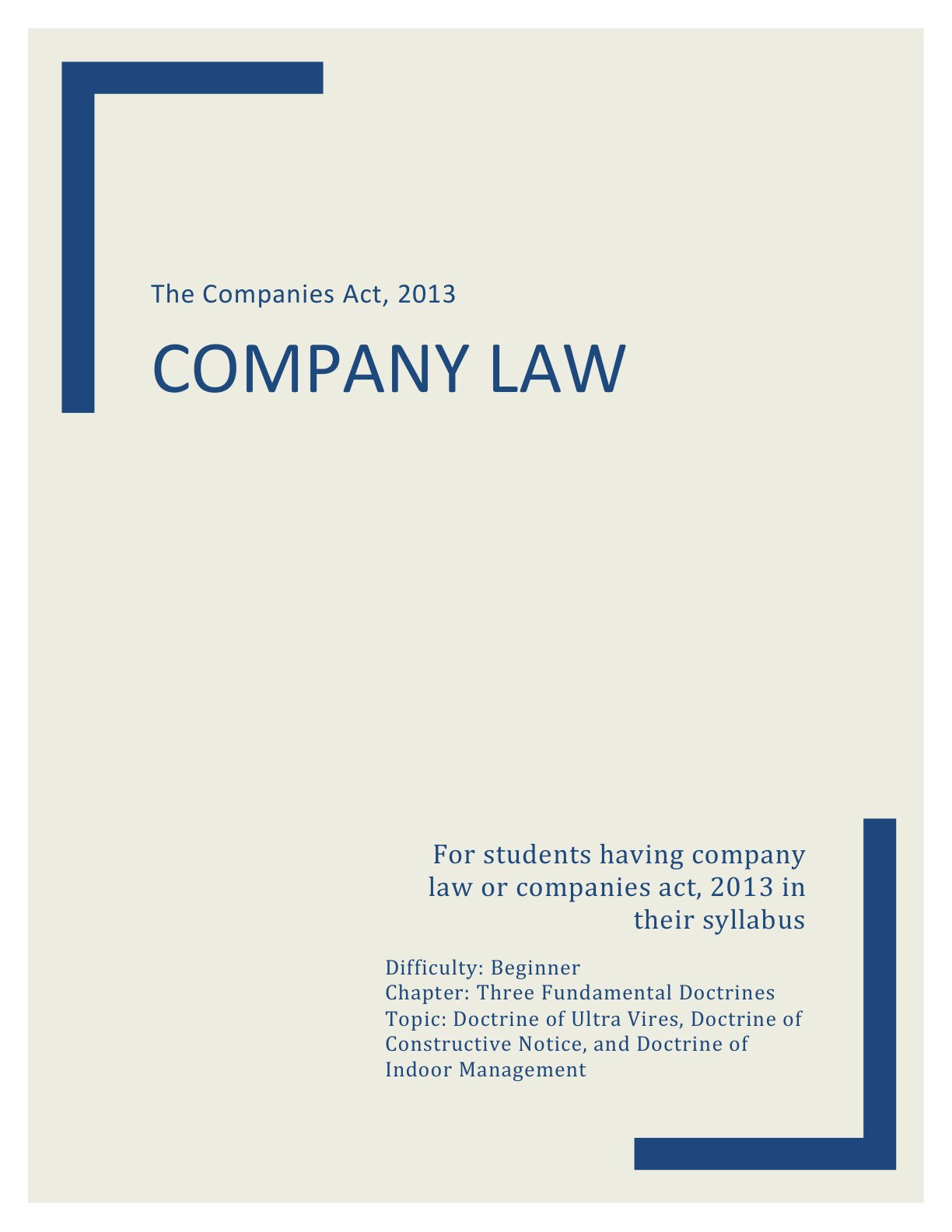 Preview of Doctrines Notes