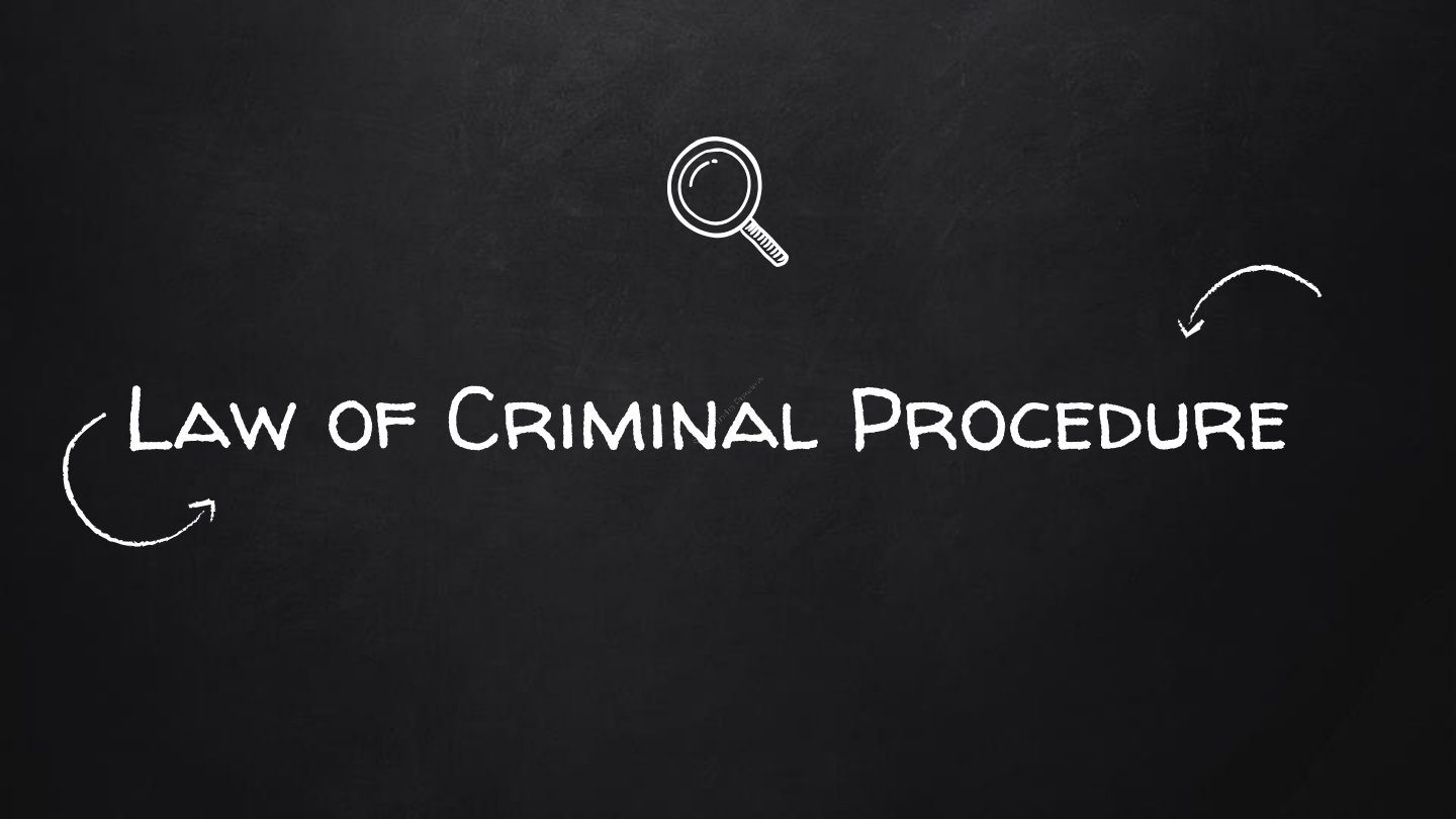 Preview of Introduction To The Law Of Criminal Procedure Notes