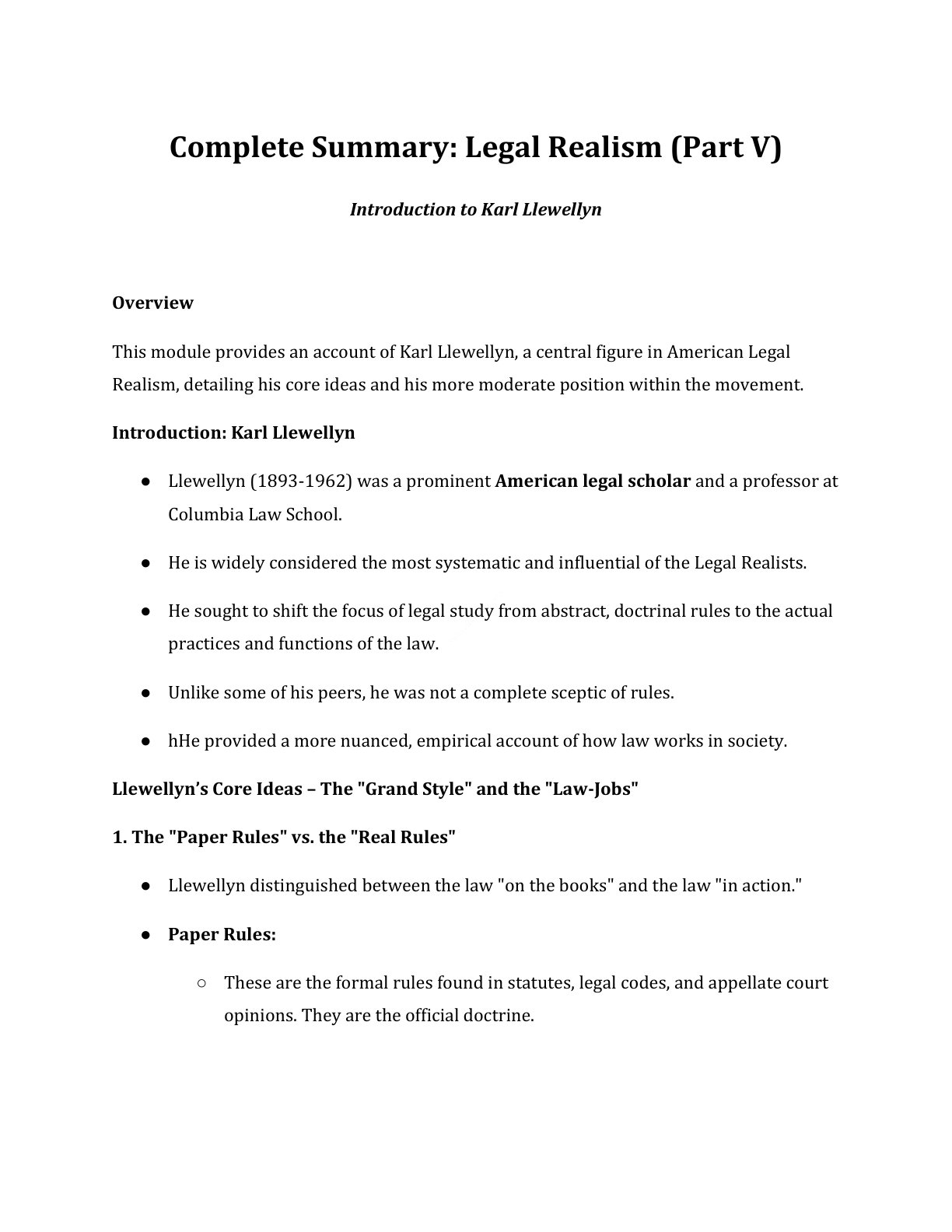 Preview of Karl Notes