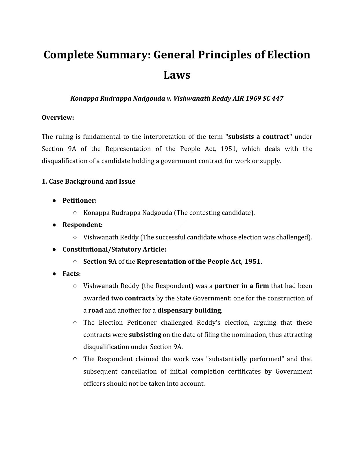 Preview of Konappa Rudrappa Nadgouda Notes