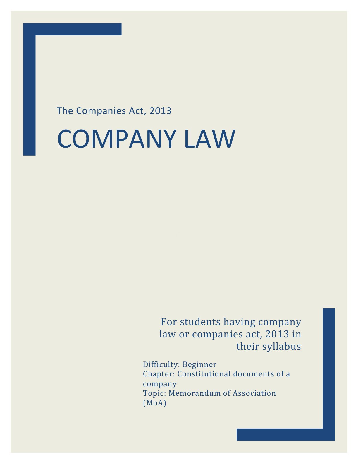 Preview of Moa Notes