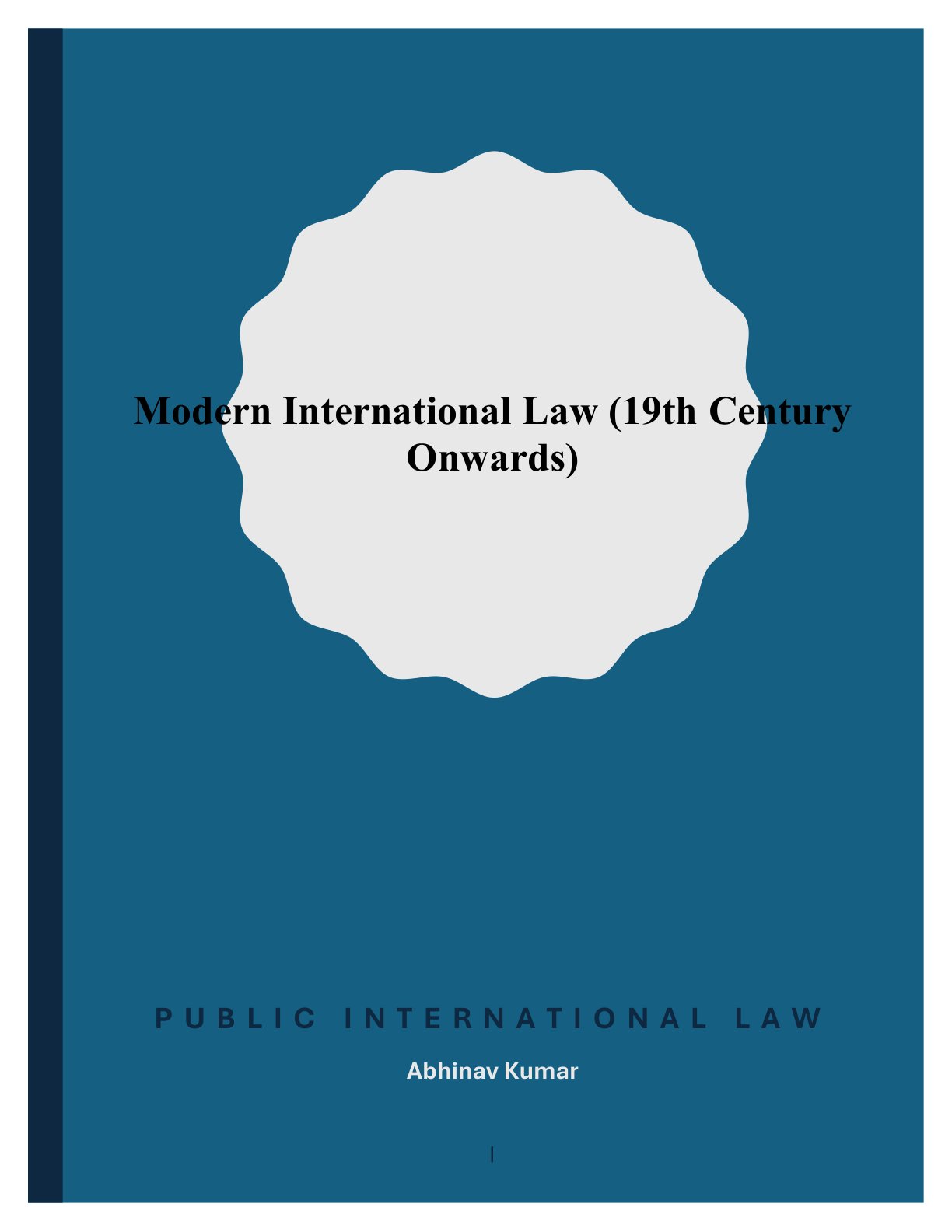 Preview of Set 2 Stuvia Modern International Law Notes