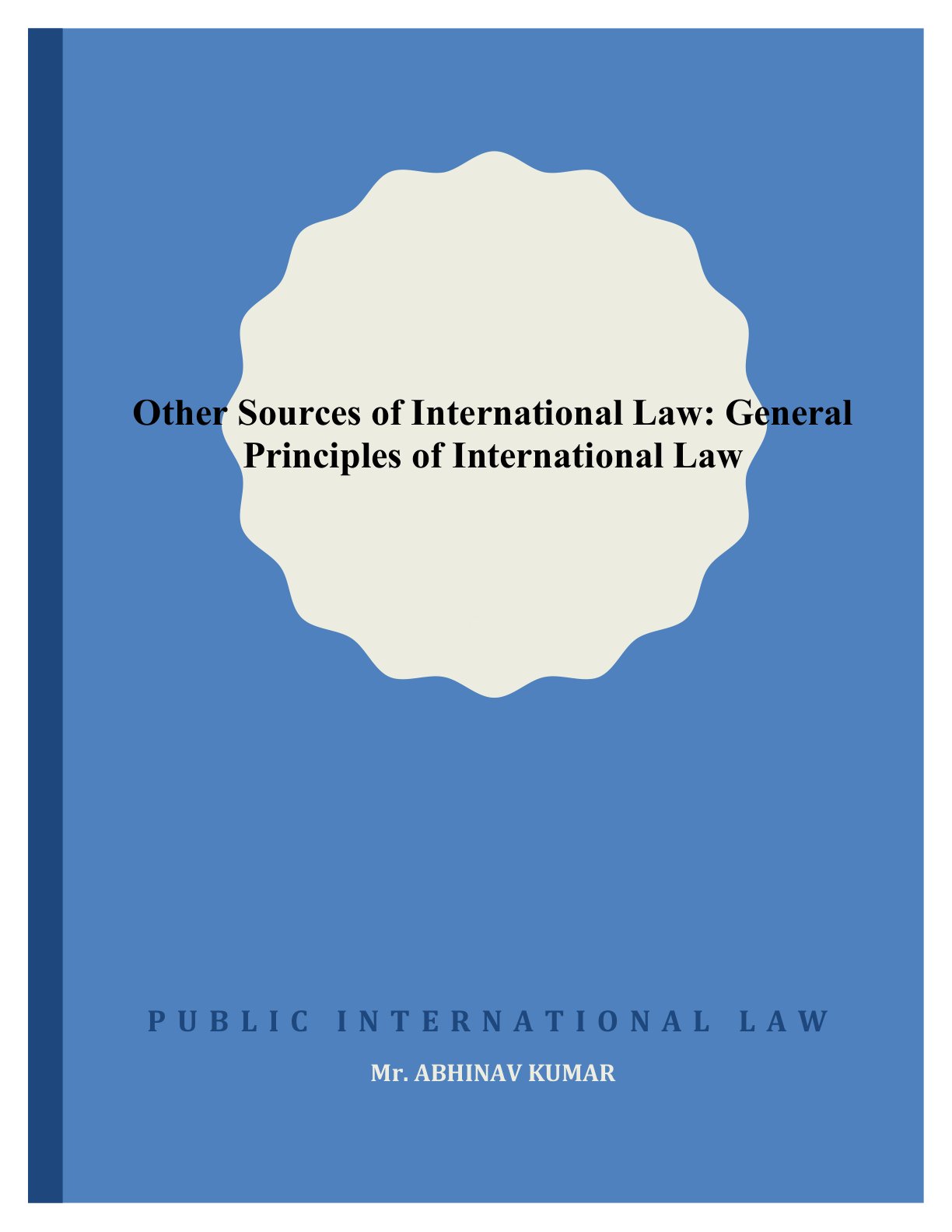 Preview of Set 6 Stuvia General Principles Of International Law Notes