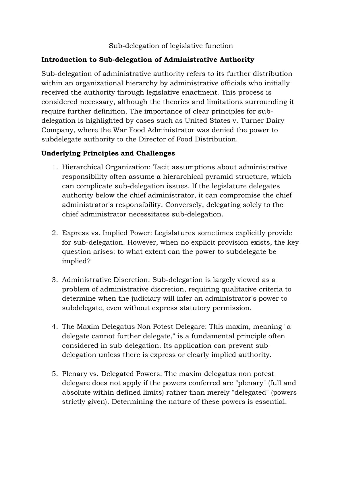 Preview of Sub - Delegation